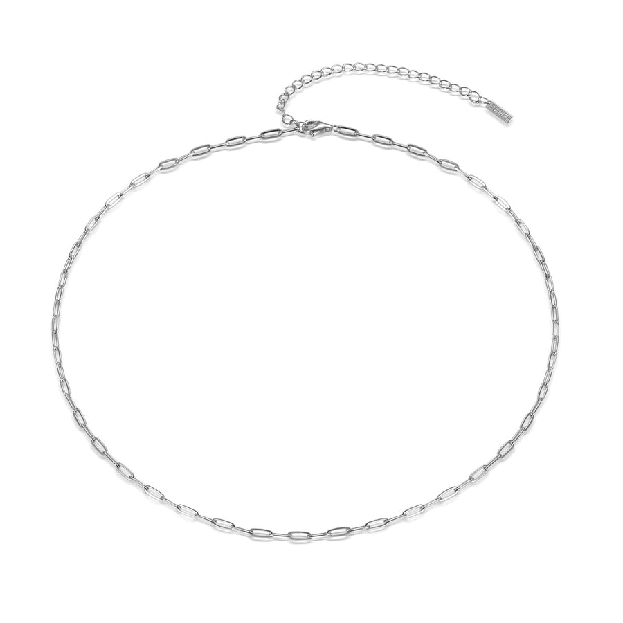 silver-paperclip-necklace