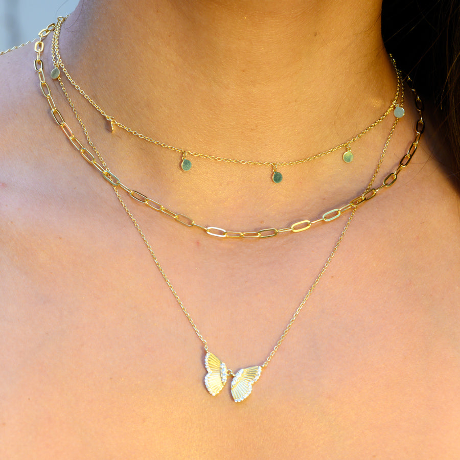 minimalist layering necklaces