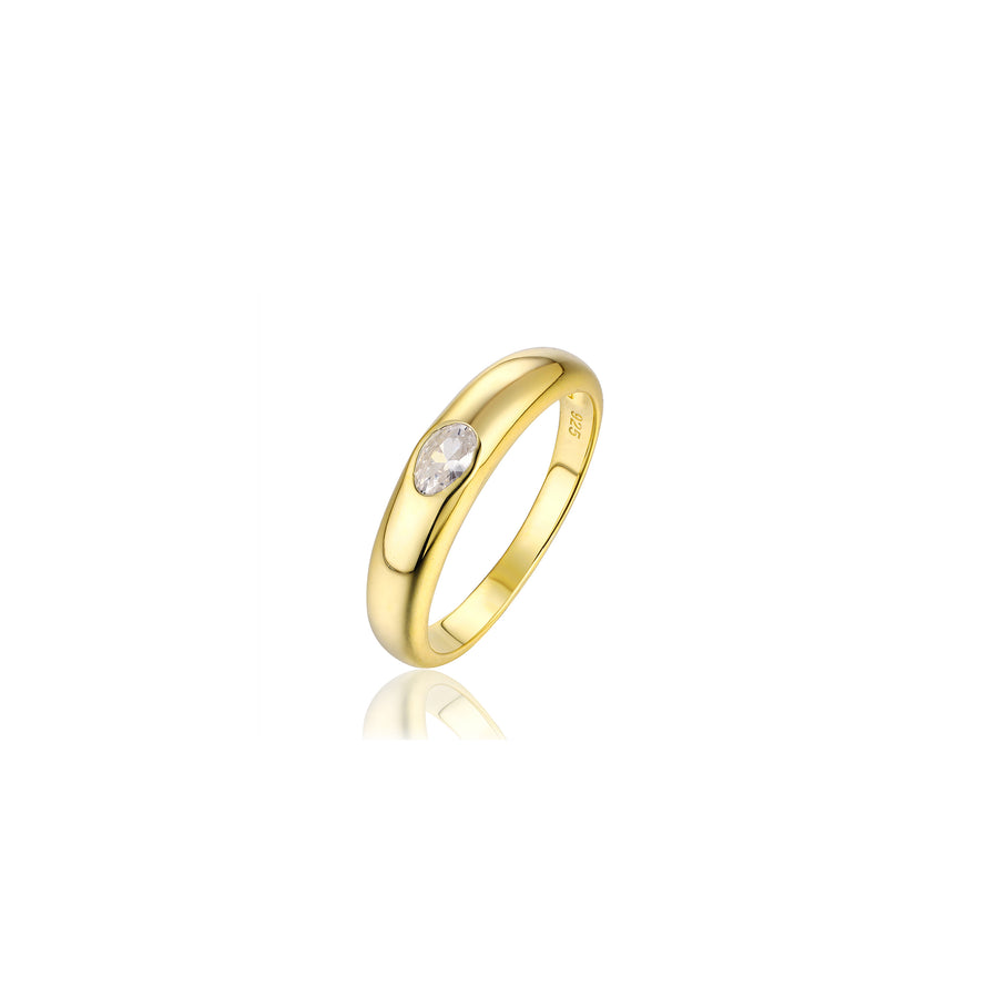 plain-gold-one-stone-diamond-ring