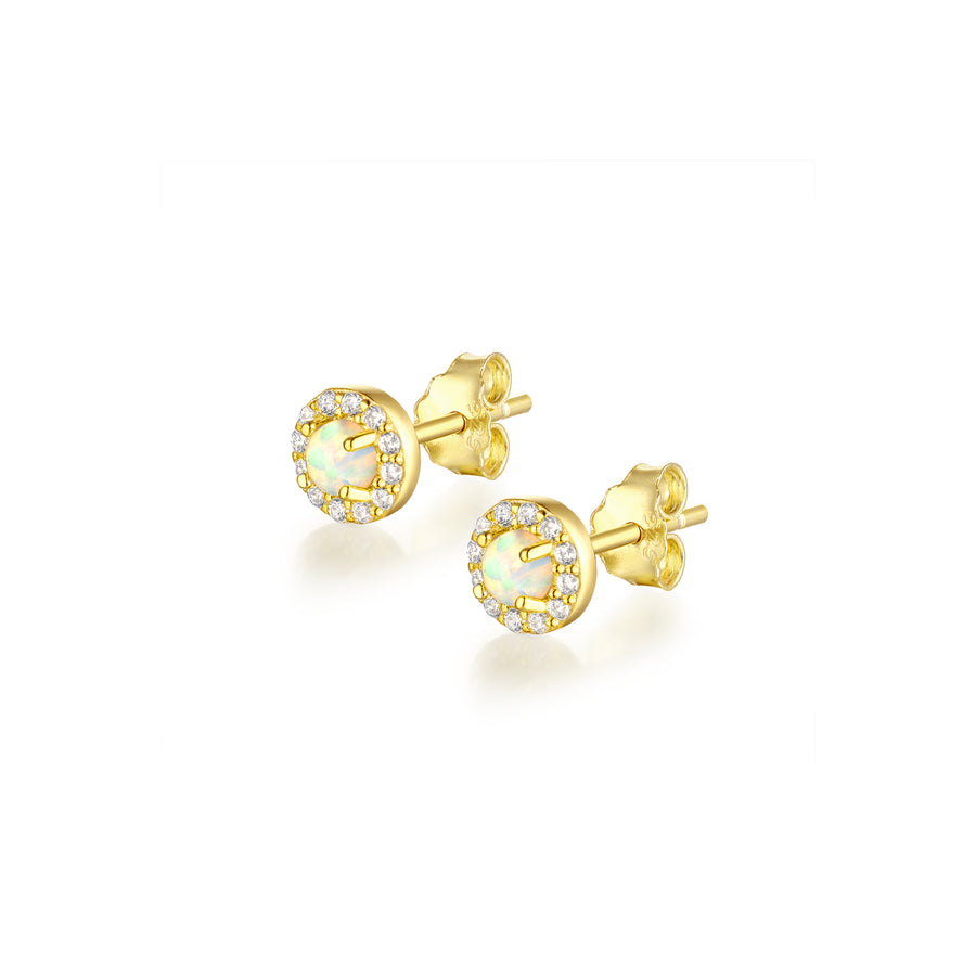 gold-opal-circle-halo-cz-stud-earrings