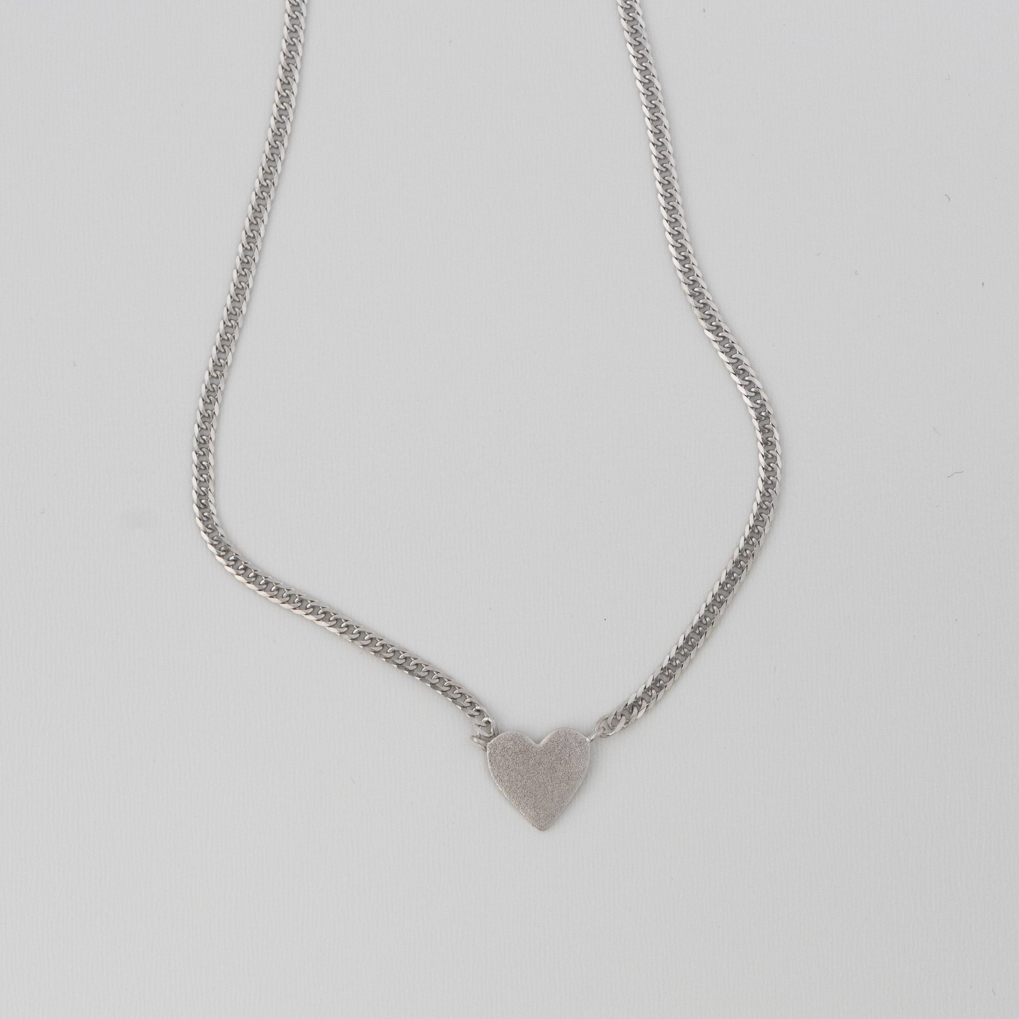 Plain Heart Necklace – Samfa Style